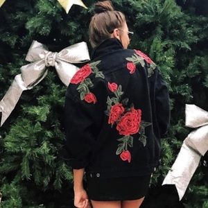 LF Carmar Rose Denim Jacket